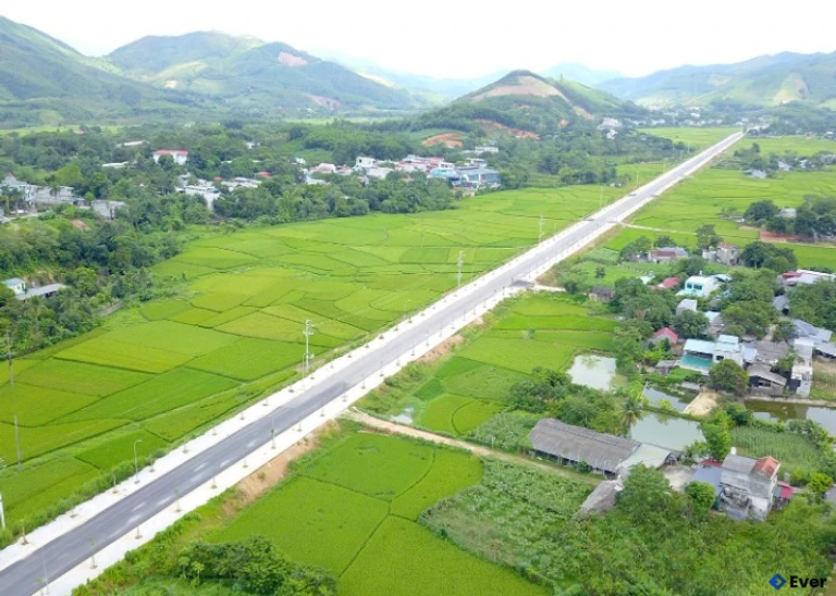 Tuyến đường 13B kéo dài, xã Sơn Dương