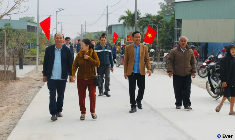 Tuyến đường ý Đảng-lòng dân tại thôn Yên Phú 1 được khánh thành, bàn giao và đưa vào sử dụng mang lại niềm vui, sự phấn khởi cho tất cả bà con dân làng