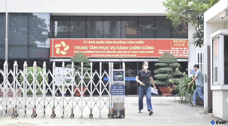 UBND phường Xóm Chiếu, thành phố Hồ Chí Minh sau sáp nhập