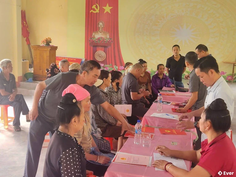 Ủy ban nhân dân phường Trung Tâm triển khai thực hiện Chiến dịch làm giàu, làm sạch cơ sở dữ liệu đất đai trên địa bàn phường Trung Tâm