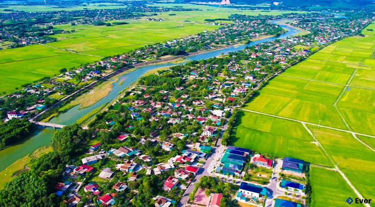 Vẻ đẹp trù phú của xã Cẩm Lạc hôm nay