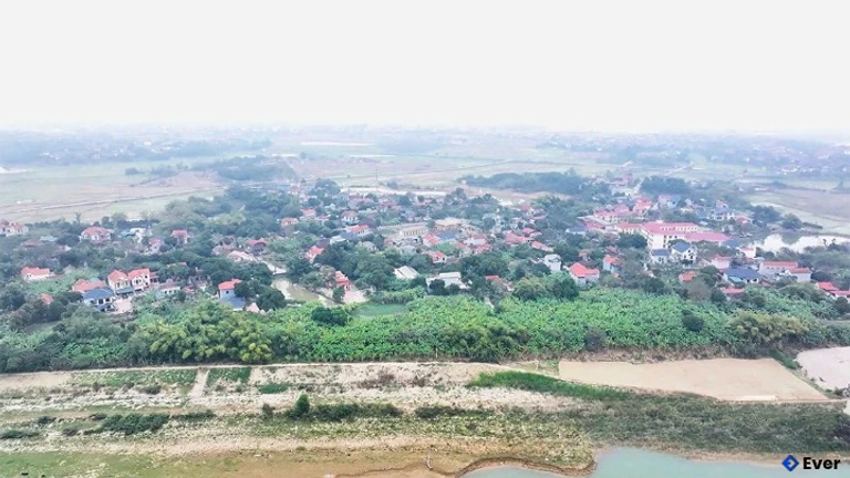 Vùng đất Sơn Đông nằm bên dòng sông Lô lịch sử luôn xanh tươi, trù phú