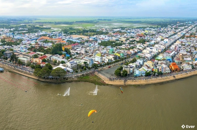 Xã An Châu được định hướng mở rộng theo hướng hình thành các cụm nhà ở đồng bộ