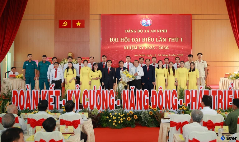 Xã An Ninh tổ chức đại hội đại biểu lần thứ I, nhiệm kỳ 2025 - 2030