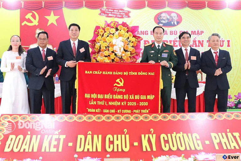 Xã Bù Gia Mập tổ chức đại hội đại biểu lần thứ I, nhiệm kỳ 2025 - 2030