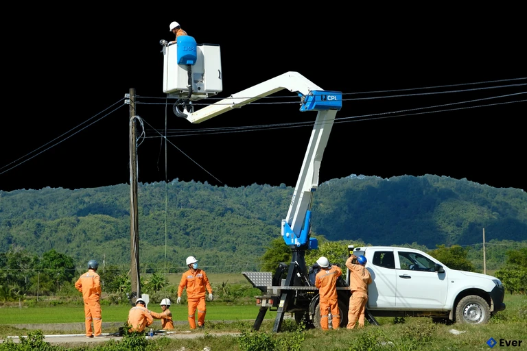 Xã Cát Tiên chú trọng nâng cấp chất lượng hệ thống lưới điện nông thôn