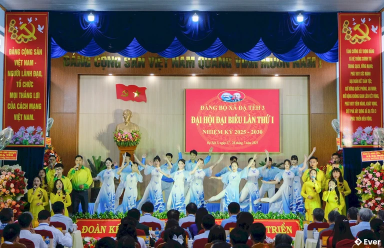 Xã Đạ Tẻh 3 tổ chức đại hội đại biểu lần thứ I, nhiệm kỳ 2025 - 2030