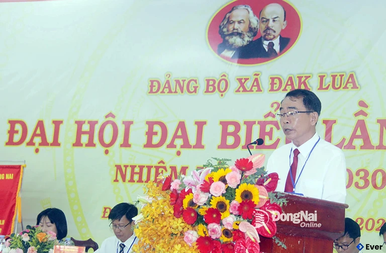 Xã Đak Lua tổ chức đại hội đại biểu lần thứ I, nhiệm kỳ 2025 - 2030