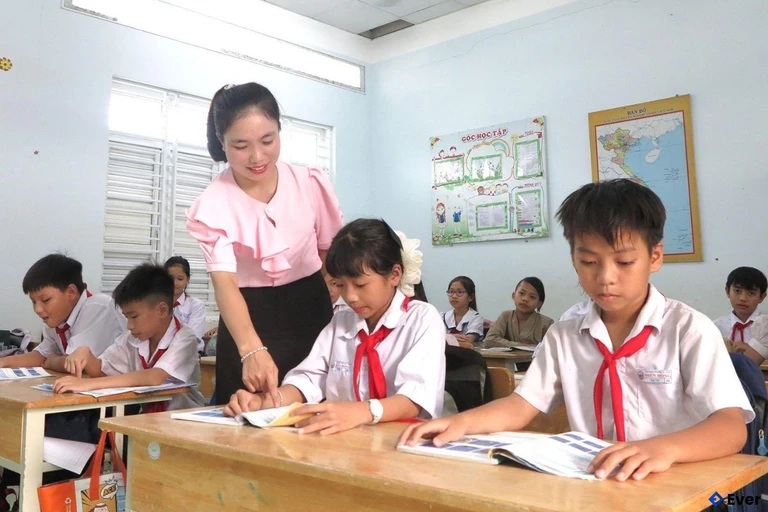 Xã Diên Lâm chú trọng nâng cao chất lượng giáo dục tại địa phương.