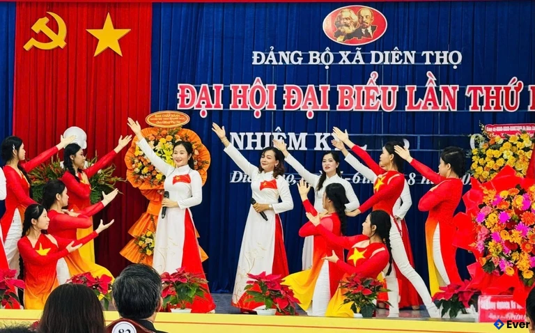 Xã Diên Thọ tổ chức đại hội lần thứ I, nhiệm kỳ 2026 - 2031