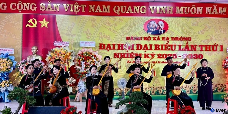 Xã Ea Drông với cơ cấu dân cư đa dạng với nhiều dân tộc