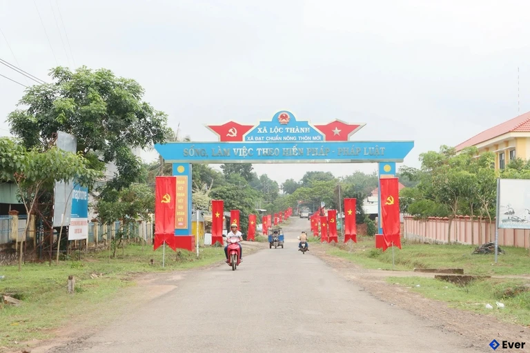 Xã Lộc Thành sẽ mở rộng các khu dân cư mới với hệ thống hạ tầng đồng bộ