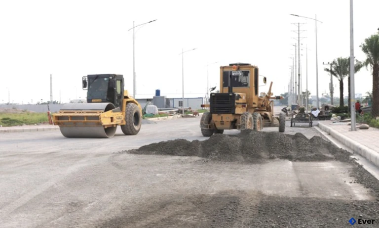 Xã Lương Bằng xây dựng hạ tầng khu, cụm công nghiệp thu hút các nhà đầu tư.