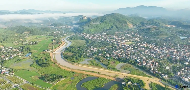 Xã Lương Sơn được phủ kín quy hoạch tạo thuận lợi cho việc quản lý, thu hút đầu tư