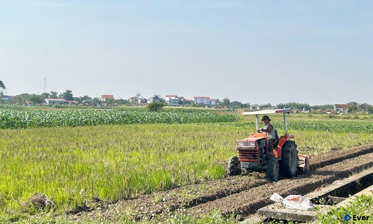 Xã Ngọc Thiện ứng dụng cơ giới hóa vào sản xuất vụ đông