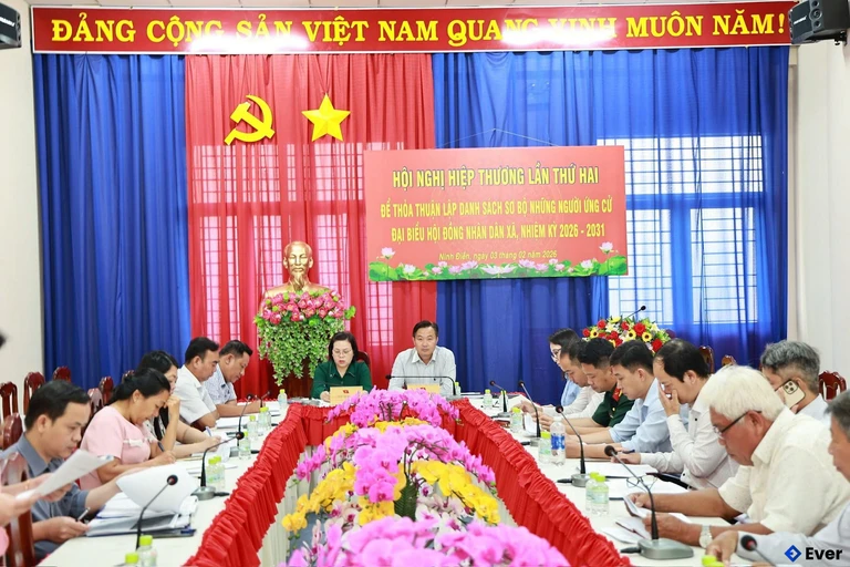 Xã Ninh Điền tổ chức hiệp thương lần 2, nhiệm kỳ 2026 - 2031