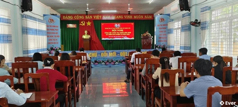 Xã Ninh Hải tổng kết công tác Đảng 2025, triển khai nhiệm vụ 2026