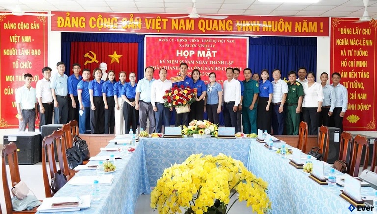 Xã Phước Vĩnh Tây tổ chức gặp mặt lễ kỷ niệm 95 năm ngày thành lập Đoàn TNCS Hồ Chí Minh