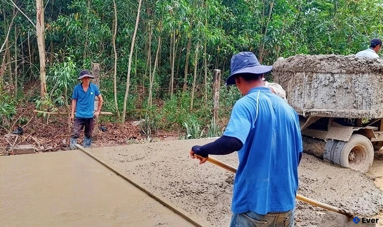 Xã Suối Kiết chú trọng phát triển hạ tầng nông thôn