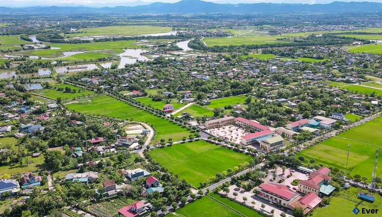 Xã Thạch Lạc đang có những bước phát triển nhanh, điển hình về miền quê kiểu mẫu ở Hà Tĩnh