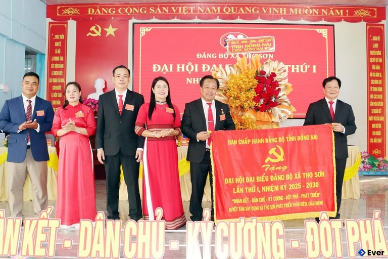 Xã Thọ Sơn tổ chức đại hội đại biểu lần thứ I, nhiệm kỳ 2025 - 2030