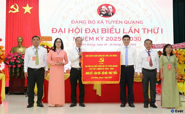 Xã Tuyên Quang tổ chức đại hội đại biểu lần thứ I, nhiệm kỳ 2025 - 2030