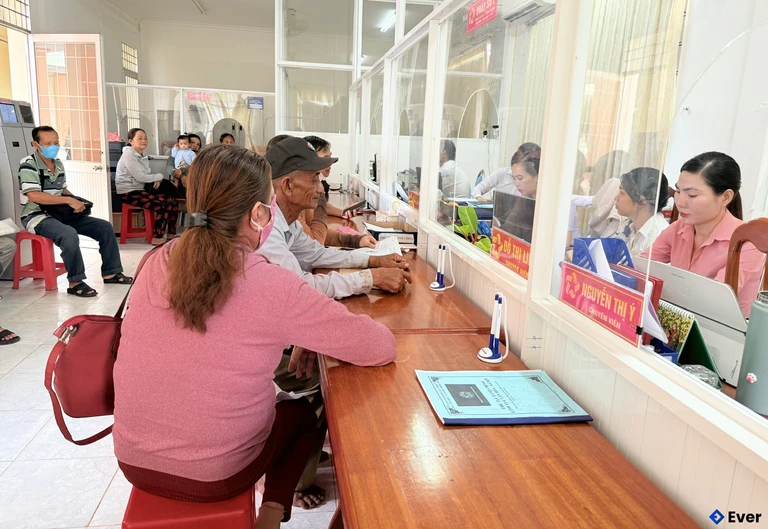 Xã U Minh đẩy mạnh công tác giải quyết thủ tục hành chính sau sáp nhập