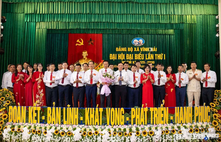 Xã Vĩnh Hải tổ chức đại hội đại biểu lần thứ I, nhiệm kỳ 2025 - 2030