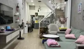 NHÀ Q4- THIẾT KẾ CHÂU ÂU – PHƯỜNG KHÁNH HỘI- KHU DÂN CƯ HIỆN HỮU -4 TẦNG - NHÀ ĐẸP HOÀN CÔNG ĐỦ