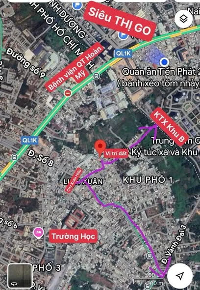 Đất Linh Xuân - Thủ Đức| ngang 7.3m x 25m| 182.5m2| vuông đét| 7.3 tỷ bớt lộc