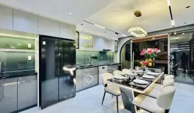 MẶT TIỀN THỤT-XÂY MỚI-FULL NỘI THẤT 6TẦNG THANG MÁY • ÔTÔ NGỦ TRONG NHÀ - GẦN CITYLAND #13TỶ300 TL