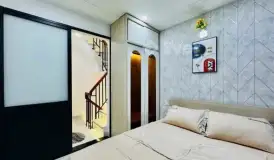 SIÊU PHẨM NHÀ NHỎ ĐẸP 3 TẦNG P 8-GÒ VẤP - FULL NỘI THẤT - DTSD 60M2 -2,6Tỷ Diện tích :3m*6.5m,1trệt