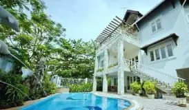 CHO THUÊ BIỆT THỰ 2 MẶT TIỀN – NGUYỄN VĂN HƯỞNG, THẢO ĐIỀN Q2 Vị trí đắc địa, trung tâm Thảo Điền –