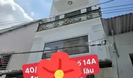 BÁN NHÀ HẺM 40 ĐƯỜNG SỐ 14A LÊ VĂN QUỚI, 4 X 16M, ĐÚC 4.5 TẤM, GIÁ 6TY650 ☞ Vị trí đẹp, hẻm xe hơi t