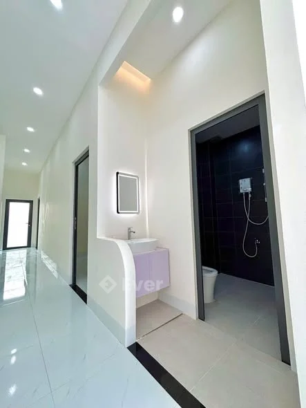 Nhà mới xây Mỹ Phong, Mỹ Tho cũ (nay thuộc phường Mỹ Phong, Đồng Tháp)