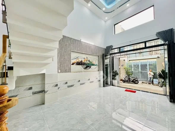 Nhà hẻm nhựa 444. một xẹc. Phường Thới An.