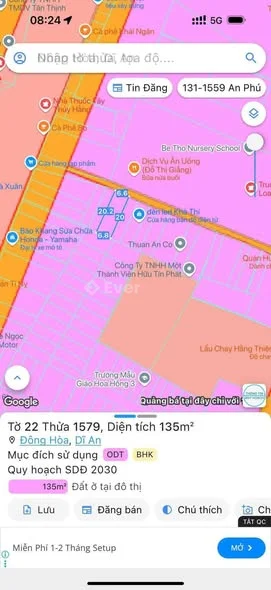 Chủ gửi bán lô đất có nhà c4 kp Tân hòa-phường đông hòa tp hcm