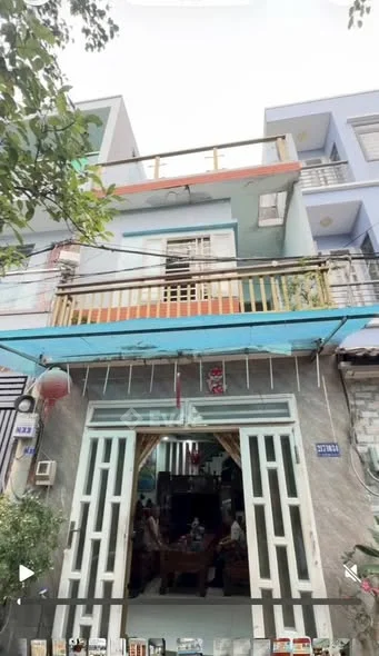 Chủ gửi #bánnhà Thạnh Lộc 19 , quận 12 Xây dựng trệt lầu Dt 4 x 13m . Có 3pn. 2w Gần chợ cầu đồ