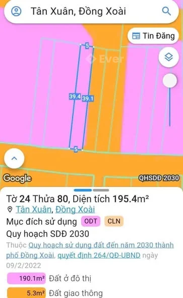 1 lô đất siêu rẻ Phường Tân Xuân Đường bê tông. 2 ôtô né nhau.