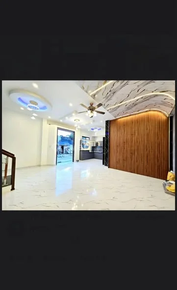 Nhà 3 tầng mới xây - Chính Chủ Phong Cách Nhà Phố Hiện Đại Ngõ Ô tô - Tôn Đản : Diện Tích Đất 80,4