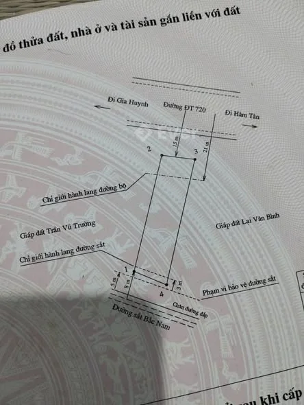 Chính chủ cần bán đất mặt tiền Quốc lộ, Suối kiết Tánh Linh Bình Thuận