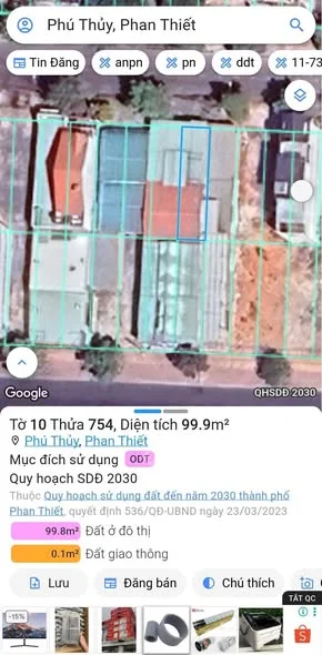 D172-Bán đất KDC Hùng Vương, Phan Thiết.