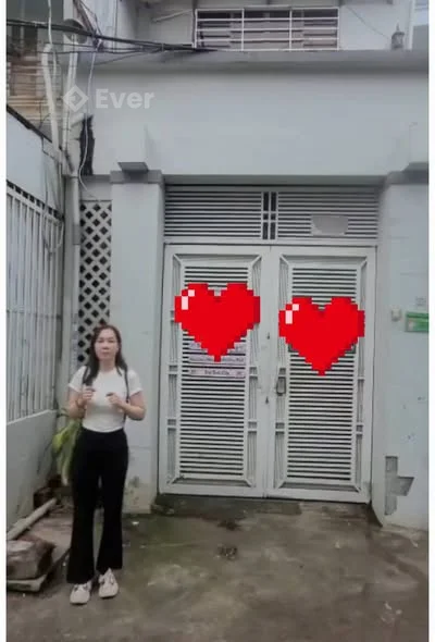 Nhà mặt tiền Hồ Thành Biên phường 4 quận 8, trệt 2 lầu sân thượng, đang cho thuê 12 triệu/tháng, giá