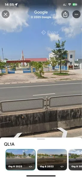 Diện tích chính: 141m² full thổ cư, có sẵn nhà ở tiện nghi