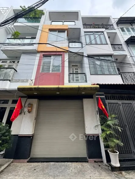 HẺM XE HƠI 6M - 4 TẦNG ( 4 x 13,5 ) - TRUNG TÂM BÌNH THẠNH - GIÁP KHU PHAN XÍCH LONG PHÚ NHUẬN - CH