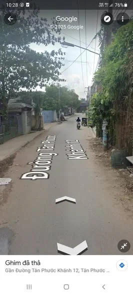 Mặt đường Tân Phước Khánh 12, giáp Bình Chuẩn, Thuận An,BD ( HCM )