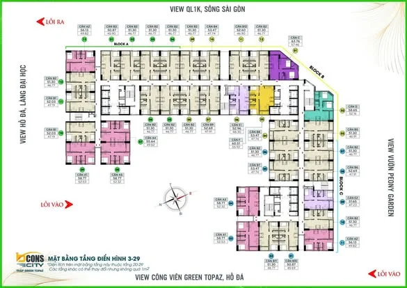 Ngay cạnh Làng Đại học Quốc Gia, ra Metro Bến