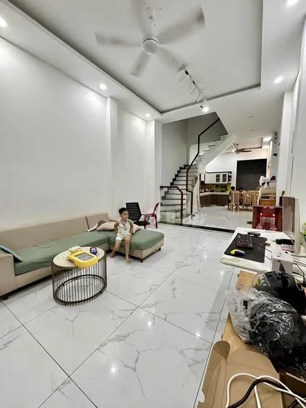 Nhà mới hẻm xe hơi gần chợ Thạch Đà, Phạm Văn Chiêu