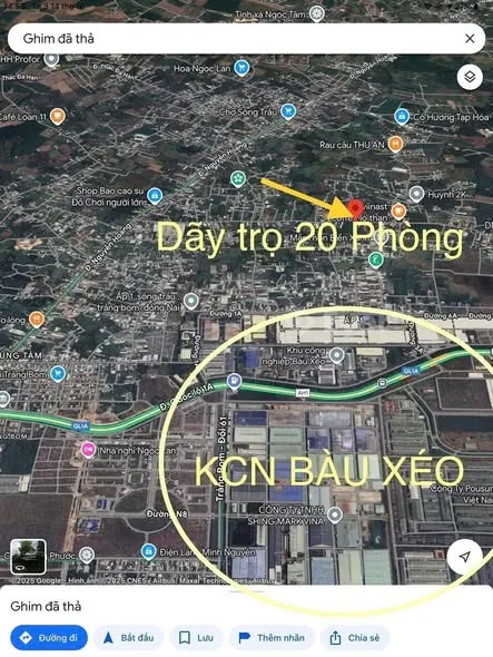 Cần bán gấp dãy trọ 20 phòng đang cho thuê full – sát KCN 500ha