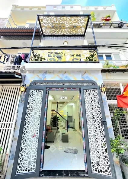 Nhà phố liền kề đẹp 100% 2 lầu hẻm xe Đường Nguyễn Bình Nhà Bè